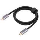 20Gbps USB 3.2 USB-C / Type-C Male to USB-C / Type-C Male Braided Data Cable, Cable Length:3m(Black) - 3