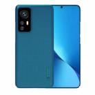 For Xiaomi 12 / 12X NILLKIN Frosted PC Phone Case(Blue) - 1