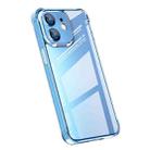 For iPhone 12 TPU + Tempered Glass Shockproof Phone Case(Transparent) - 1