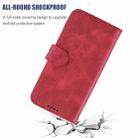 For One Plus 7  Pro Stitching Style 2-Color Cow Texture Horizontal Flip PU Leather Case with Holder & Card Slot & Lanyard(Red) - 7