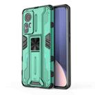 For Xiaomi 12S/12/12X Supersonic PC + TPU Shock-proof Phone Case(Green) - 1