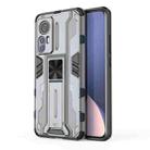 For Xiaomi 12S/12/12X Supersonic PC + TPU Shock-proof Phone Case(Grey) - 1