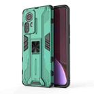 For Xiaomi 12S Pro/12 Pro Supersonic PC + TPU Shock-proof Phone Case(Green) - 1