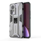 For Xiaomi 12S Pro/12 Pro Supersonic PC + TPU Shock-proof Phone Case(Grey) - 1