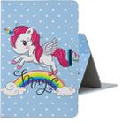 For 7 inch Tablet PC Universal Colored Drawing Horizontal Flip PU Leather Case with Holder & Card Slot(Little Pegasus) - 1