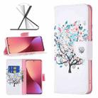 For Xiaomi 12 Colored Drawing Pattern Leather Phone Case(Little Tree) - 1