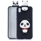 For Xiaomi Redmi 7A 3D Cartoon Pattern Shockproof TPU Protective Case(Red Bow Panda) - 1