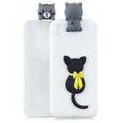 For Xiaomi Redmi 7A 3D Cartoon Pattern Shockproof TPU Protective Case(Little Black Cat) - 1