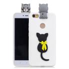 For Xiaomi Redmi Note 5A 3D Cartoon Pattern Shockproof TPU Protective Case(Little Black Cat) - 1