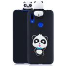For Xiaomi Redmi Note 7 3D Cartoon Pattern Shockproof TPU Protective Case(Blue Bow Panda) - 1