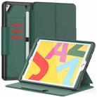Litchi Texture PU Leather Tablet Case For iPad 9.7 2017 / 2018 / Pro 9.7 / Air 2(Green) - 1
