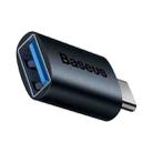 Baseus ZJJQ000003 Ingenuity Series USB-C / Type-C Male to USB 3.1 Female Mini OTG Adapter(Blue) - 1