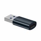 Baseus ZJJQ000103 Ingenuity Series USB 3.1 Male to USB-C / Type-C Female Mini OTG Adapter(Blue) - 1
