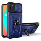 For OPPO Realme C11 Sliding Camshield Card Phone Case(Sapphire Blue) - 1