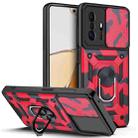 For Xiaomi Mi 11T / 11T Pro Sliding Camera Cover Design Camouflage Series Phone Case(Red) - 1