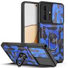 For Xiaomi Mi 11T / 11T Pro Sliding Camera Cover Design Camouflage Series Phone Case(Blue) - 1