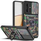 For Xiaomi Mi 11T / 11T Pro Sliding Camera Cover Design Camouflage Series Phone Case(Green) - 1