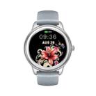 Zeblaze Lily 1.1 inch Touch Screen Smart Watch, Support Women Health Tracking / Heart Rate Monitor(Grey Silver) - 1