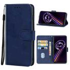 For OPPO Realme 9 Pro Leather Phone Case(Blue) - 1