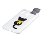 For Galaxy A30 3D Cartoon Pattern Shockproof TPU Protective Case(Little Black Cat) - 4