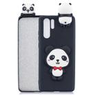 For Galaxy Note 10+ 3D Cartoon Pattern Shockproof TPU Protective Case(Red Bow Panda) - 1