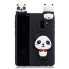 For Galaxy S9 3D Cartoon Pattern Shockproof TPU Protective Case(Red Bow Panda) - 1