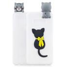 For Galaxy S10e 3D Cartoon Pattern Shockproof TPU Protective Case(Little Black Cat) - 1