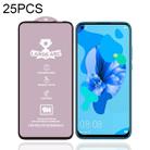 For Huawei nova 5i 25 PCS 9H HD High Alumina Full Screen Tempered Glass Film - 1