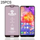 For Huawei P20 25 PCS 9H HD High Alumina Full Screen Tempered Glass Film - 1