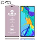 For Huawei P30 25 PCS 9H HD High Alumina Full Screen Tempered Glass Film - 1