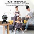 YG220 Same Screen Version Children Projector Mini LED Portable Home Speaker Projector, Plug Type:UK Plug(Black) - 9