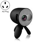 YG220 Same Screen Version Children Projector Mini LED Portable Home Speaker Projector, Plug Type:AU Plug(Black) - 1