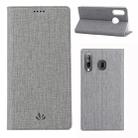 For Huawei Honor 9X & Honor 9X Premium ViLi Fingerprint HoleMagnet Horizontal Flip Shockproof TPU + PU Leather Protective Case  Card Slot & Holder(Grey) - 1