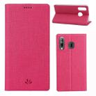 For Huawei Honor 9X & Honor 9X Premium ViLi Fingerprint HoleMagnet Horizontal Flip Shockproof TPU + PU Leather Protective Case  Card Slot & Holder(Pink) - 1