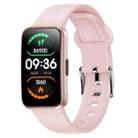 HAMTOD V300 1.47 inch TFT Screen Smart Watch, Support Heart Rate Monitoring / Body Temperature Monitoring(Pink) - 1