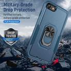 For iPhone SE 2022 / SE 2020 / 8 / 7 Pioneer Armor Heavy Duty PC + TPU Holder Phone Case(Blue) - 3