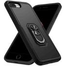 Pioneer Armor Heavy Duty PC + TPU Holder Phone Case For iPhone 8 Plus / 7 Plus(Black) - 1