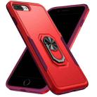 Pioneer Armor Heavy Duty PC + TPU Holder Phone Case For iPhone 8 Plus / 7 Plus(Red) - 1