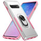 For Samsung Galaxy S10 Pioneer Armor Heavy Duty PC + TPU Holder Phone Case(White) - 1