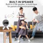 YG220 Basic Version Children Projector Mini LED Portable Home Speaker Projector, Plug Type:UK Plug(White) - 9