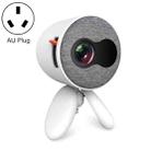 YG220 Basic Version Children Projector Mini LED Portable Home Speaker Projector, Plug Type:AU Plug(White) - 1