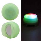 Pet Collar Anti-Lost Location Tracker Silicone Protective Case with Light For AirTag(Green) - 1