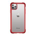 For iPhone 11 JOYROOM McLaren Series Transparent Frosted Silicon + PC Protective Case(Red) - 1