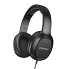 awei GM-6 3.5mm Stereo Wired Headset(Black) - 1