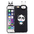 For iPhone 6 & 6s 3D Cartoon Pattern Shockproof TPU Protective Case(Blue Bow Panda) - 1