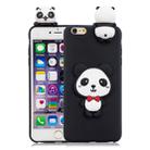 For iPhone 6 Plus & 6s Plus 3D Cartoon Pattern Shockproof TPU Protective Case(Red Bow Panda) - 1