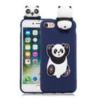 For iPhone SE 2020 & 8 & 7 3D Cartoon Pattern Shockproof TPU Protective Case(Panda) - 1