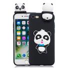 For iPhone SE 2020 & 8 & 7 3D Cartoon Pattern Shockproof TPU Protective Case(Blue Bow Panda) - 1