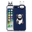 For iPhone 8 Plus & 7 Plus 3D Cartoon Pattern Shockproof TPU Protective Case(Panda) - 1