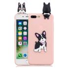 For iPhone 8 Plus & 7 Plus 3D Cartoon Pattern Shockproof TPU Protective Case(Cute Dog) - 1